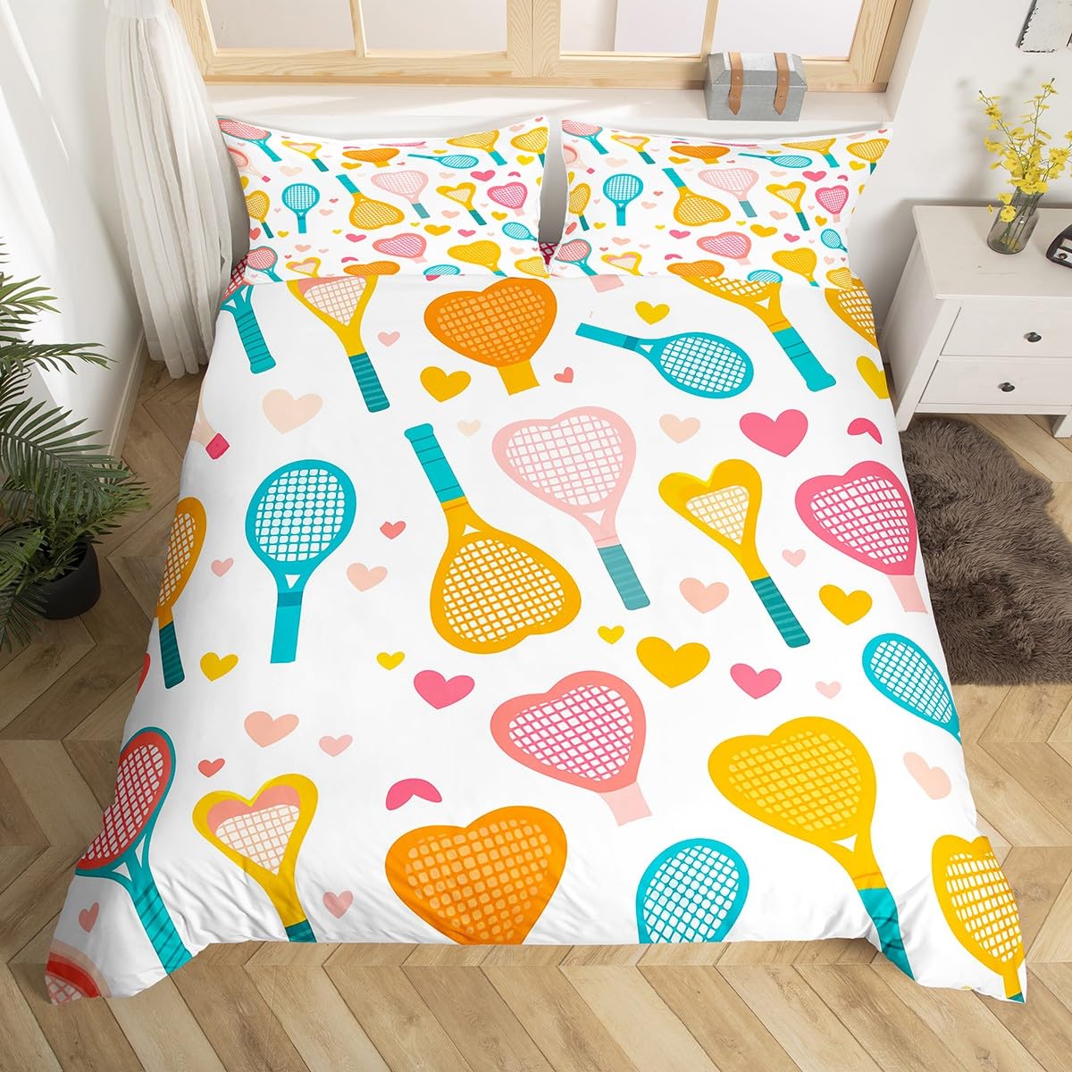 Badminton Queen - Housse de couette Badminton Twin Queen,