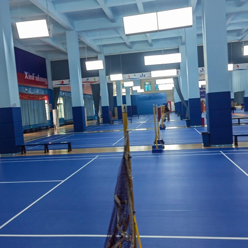 Badminton Club Logo - Beable Tapis de terrain de badminton