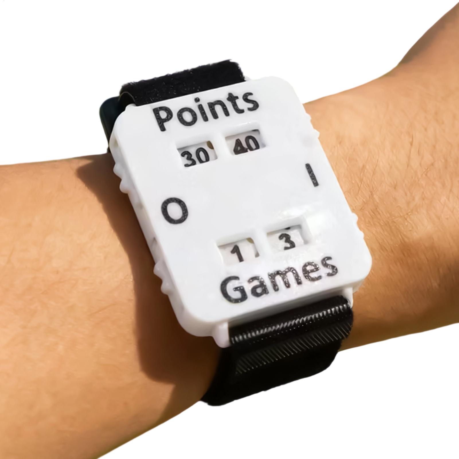 Badminton Counter - Bracelet de comptage des scores portable
