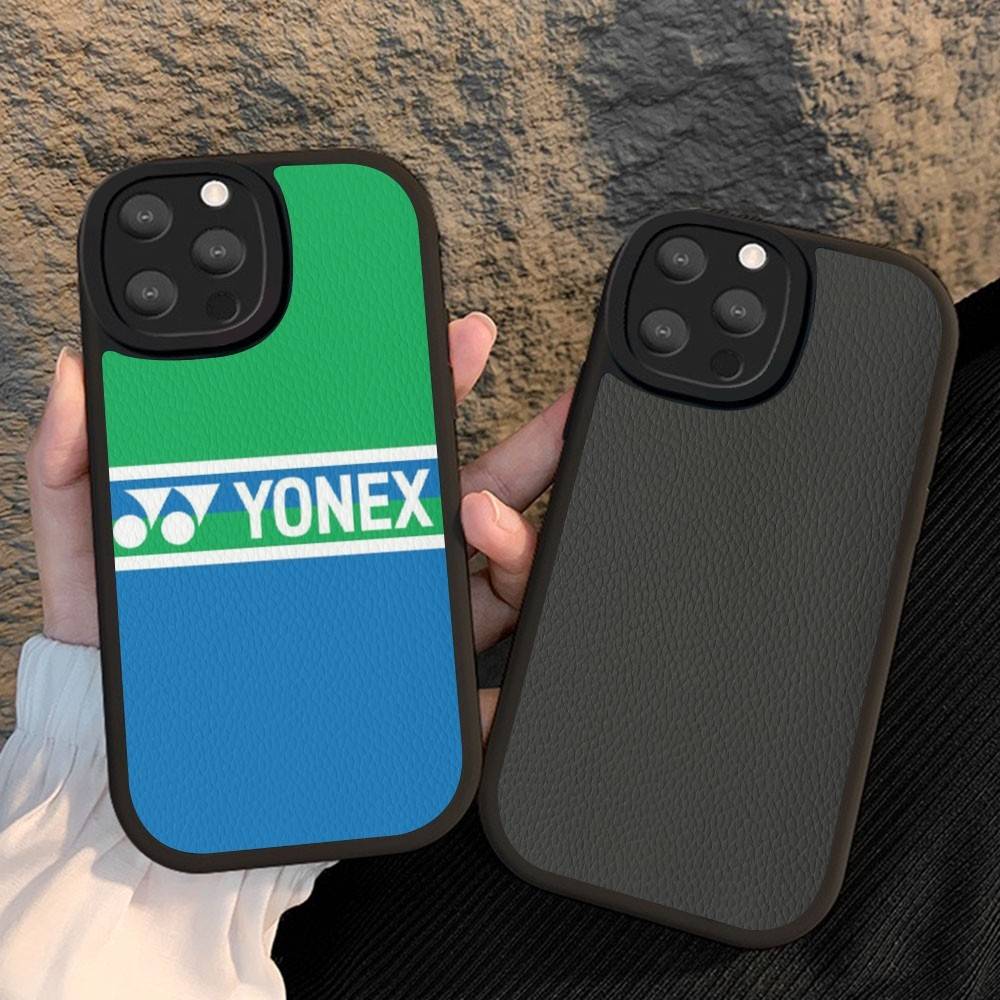 Badminton Yonex Original - Étui de téléphone en cuir Y-Yonex