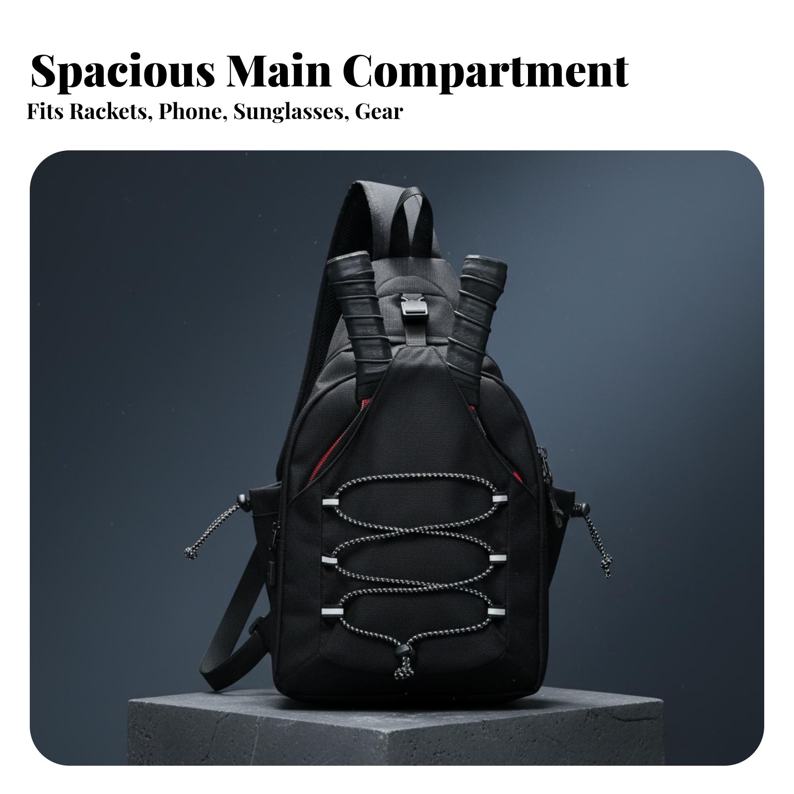 Sac de pickleball multi-poches - Backpack Racket Bag avis et prix